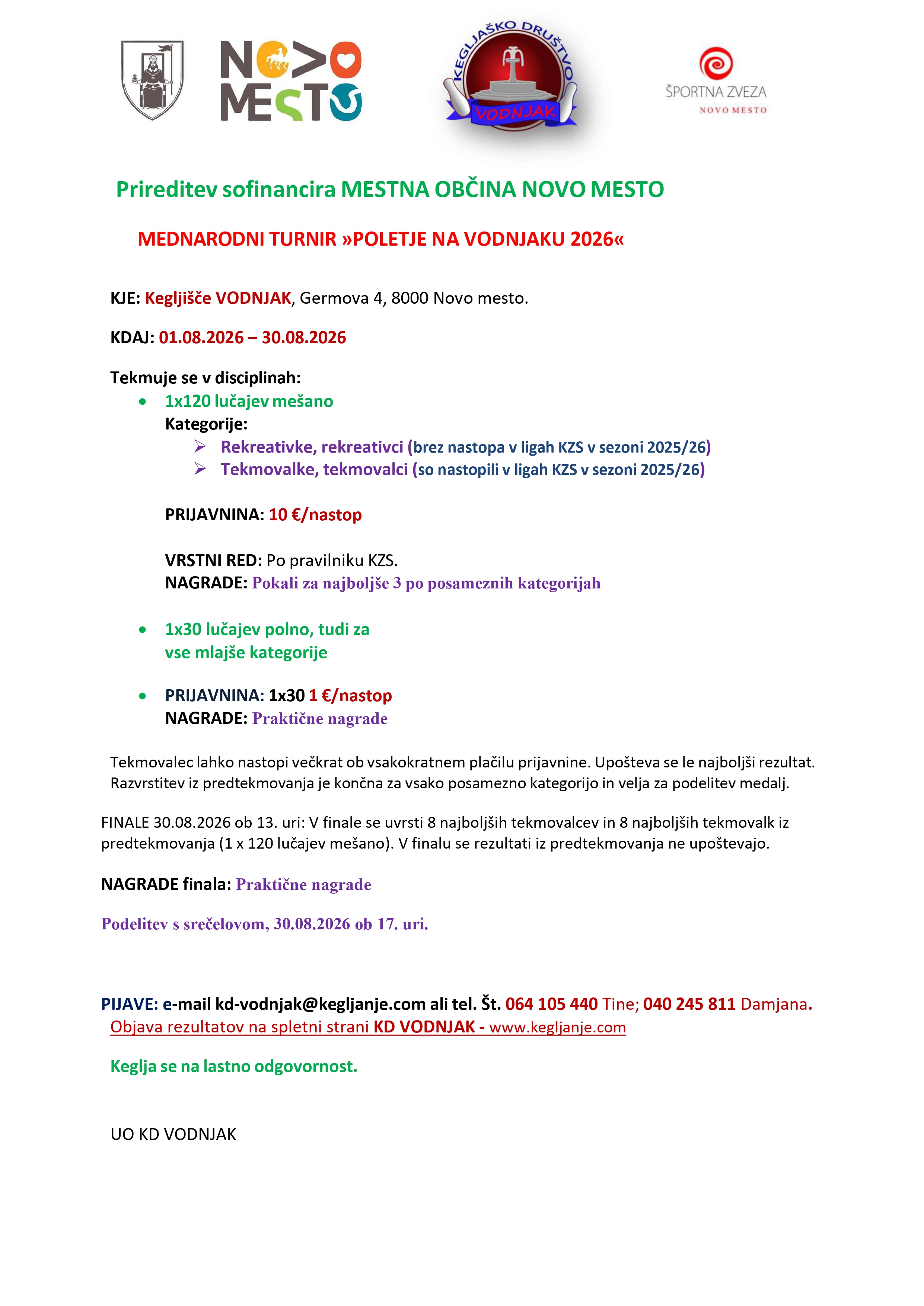 Poletni kugl 2026