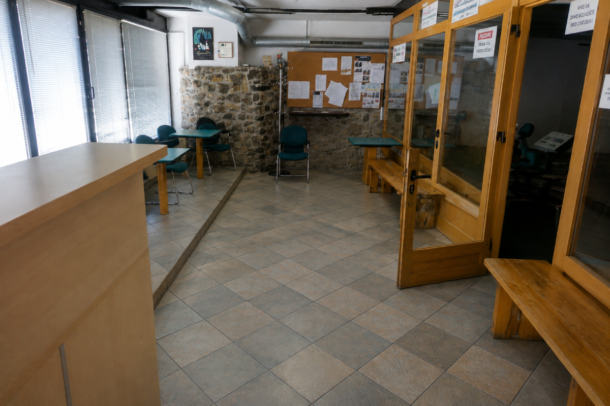 Večji klubski prostor na kegljišču Vodnjak